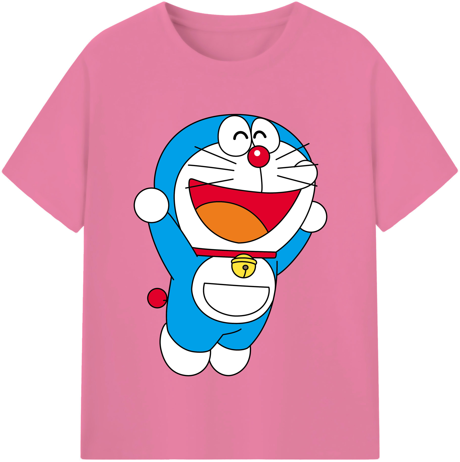 （画像用） ドラえもん Doraemon 綿100％半袖Tシャツ（フロントプリント）